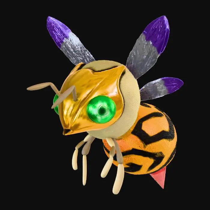 3D model for Golden Buzzling