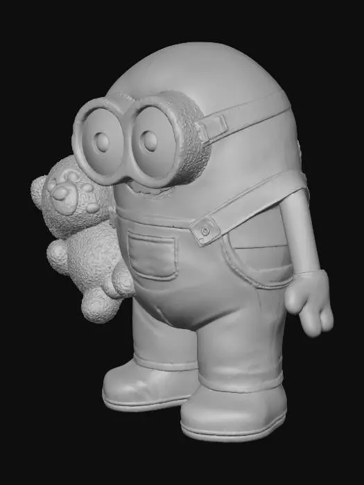 3D model for Minion with Teddy Bear