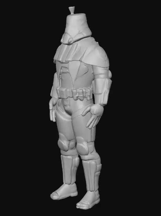 3D model for Shadow Commando Armor