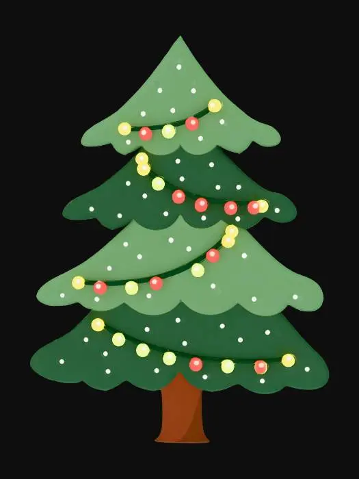 3D model for Festive Tree