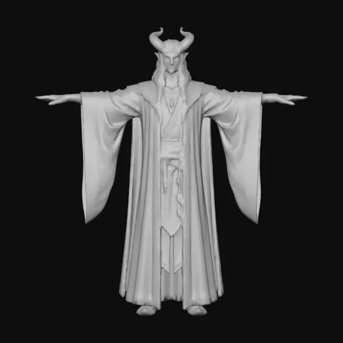 3D model for Minstrel of the Abyss