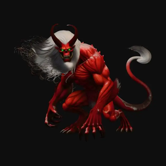 3D model for Frostbound Demon