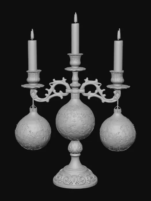 3D model for Holiday Reflections