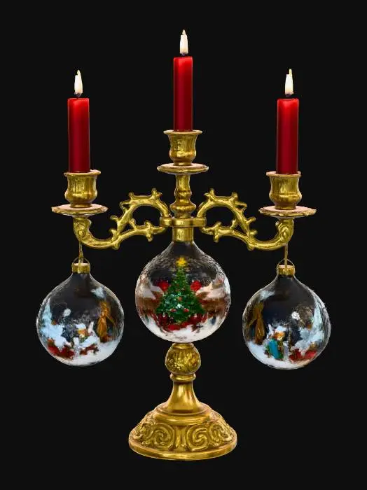 3D model for Holiday Reflections