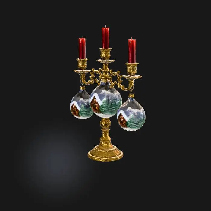 3D model for Holiday Glow