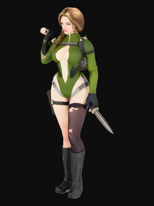 3D model for Warrior Commander