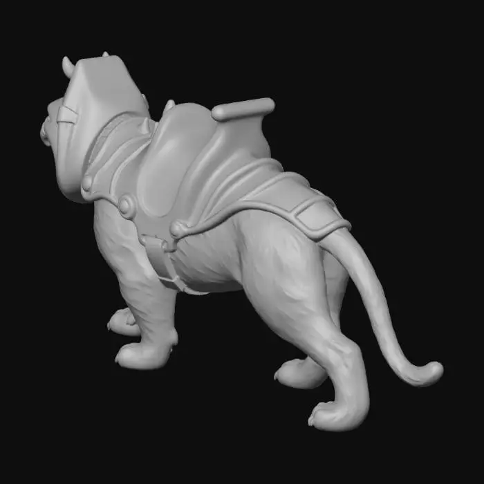 3D model for Battle Cat