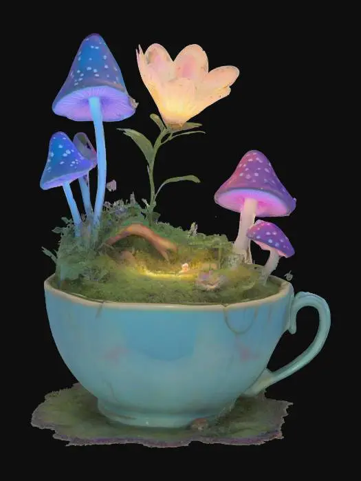 3D model for Teacup Garden, #garden#