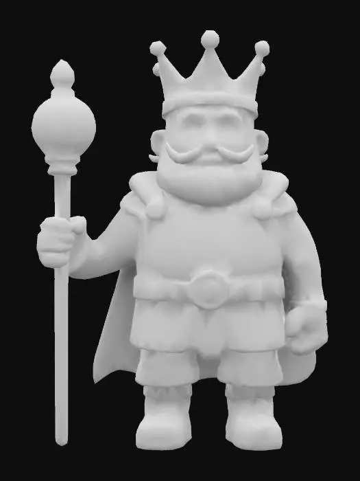 3D model for Ghost Skeleton King