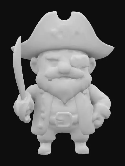 3D model for Wizard NPC