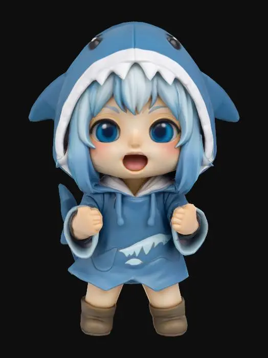 3D model for Shark Hoodie NPC