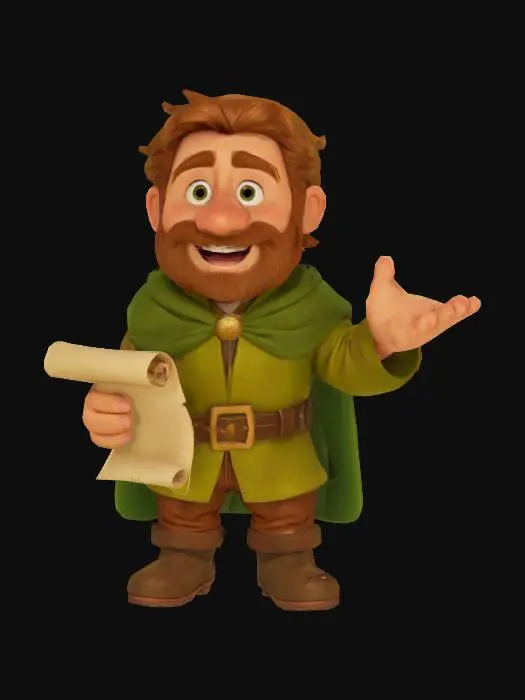 3D model for Fish Shop NPC