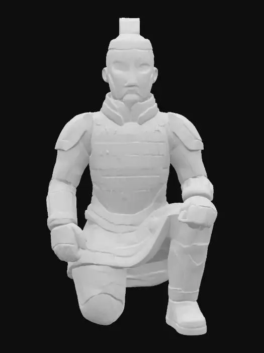 3D model for [China] , #AroundTheWorld#, Cyber Terracotta Guardian