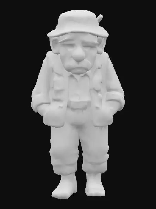 3D model for old one boot johnson