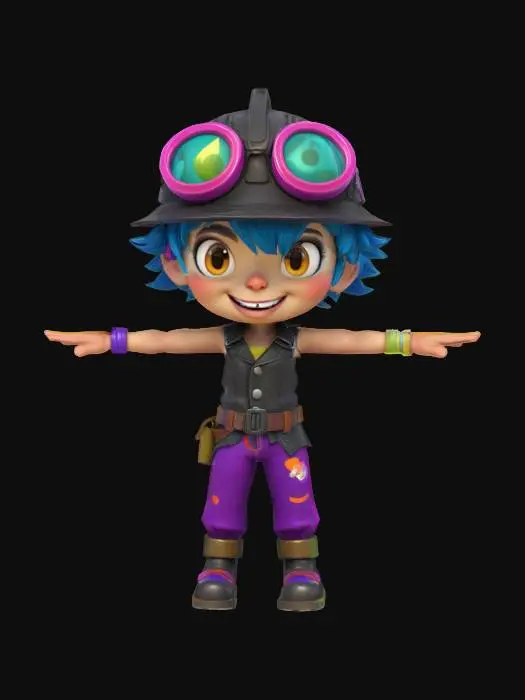 3D model for Stayin Alive Chibi 