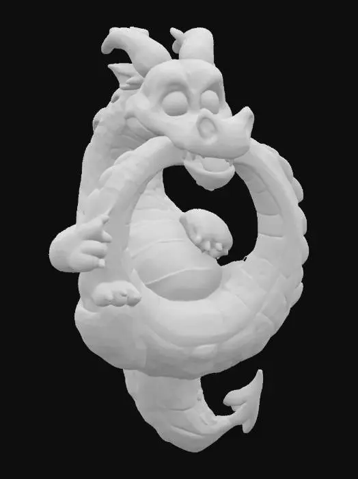 3D model for Dragon Ouroboros, #emblem#