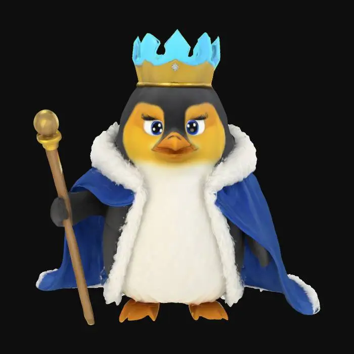 3D model for [Antarctica] Emperor Penguin Emperor  , #AroundTheWorld#
