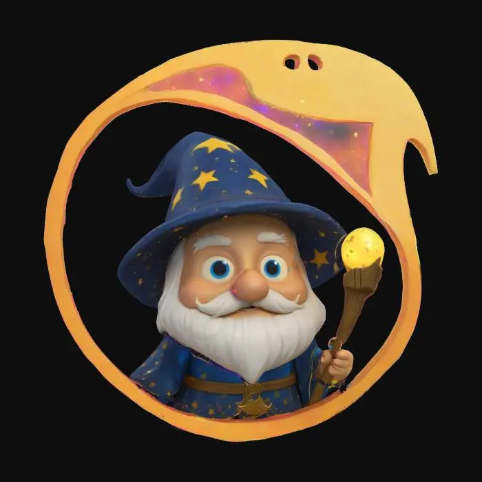 3D model for Wizard emblem , #emblem#