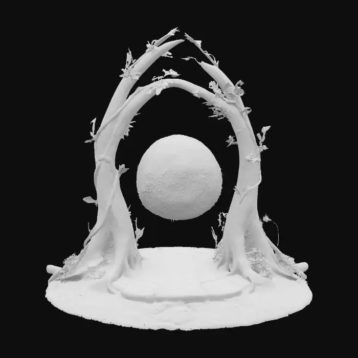 3D model for Enchanted Forest, #arch#