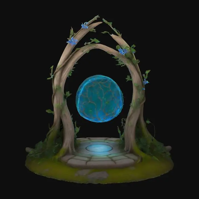 3D model for Enchanted Forest, #arch#