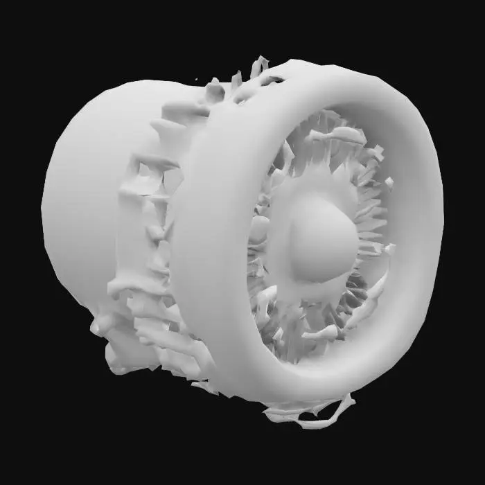 3D model for Gleaming Turbine Evolution