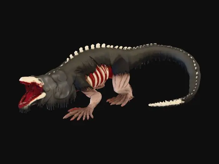 3D model for Scp-682