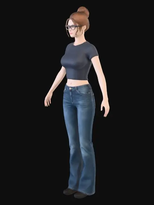 3D model for Casual Elegance