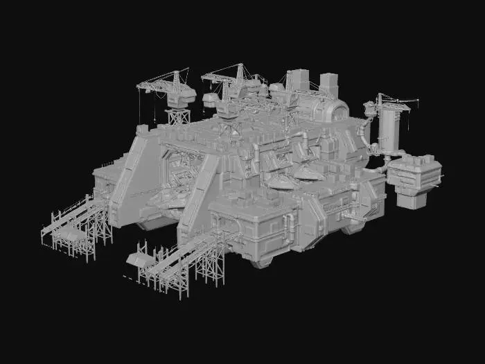3D model for Star Wars docking port