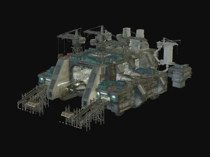 3D model for Star Wars docking port