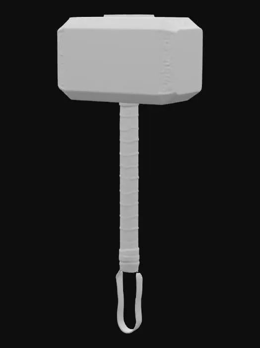 3D model for Mjolnir
