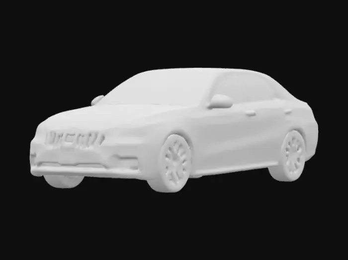 3D model for Blue Elegance