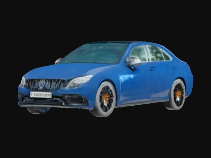 3D model for Blue Elegance