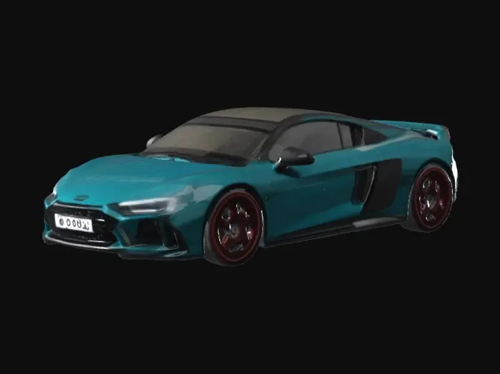 3D model for Emerald Racer