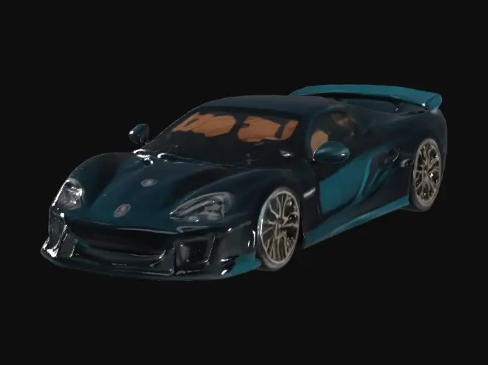 3D model for Electric Elegance