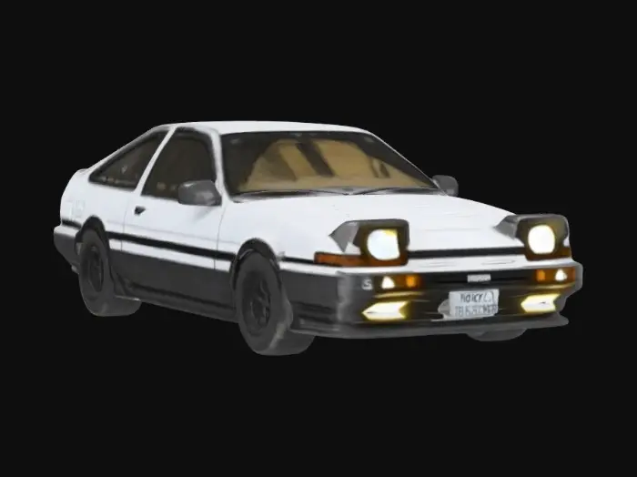 3D model for AE86