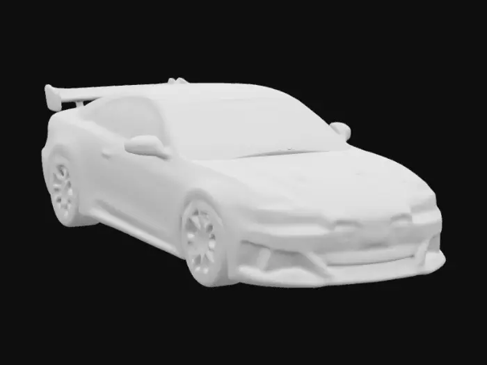 3D model for Car Over Water