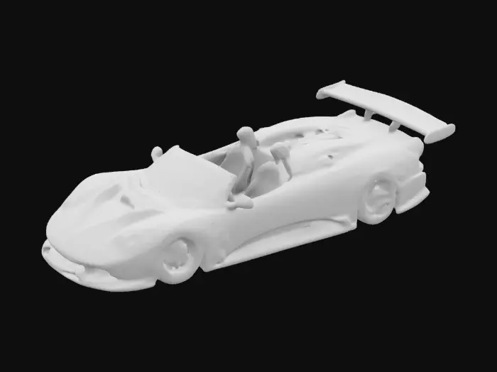 3D model for Blue Speedster