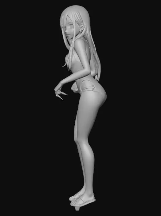 3D model for Anime Room Scene