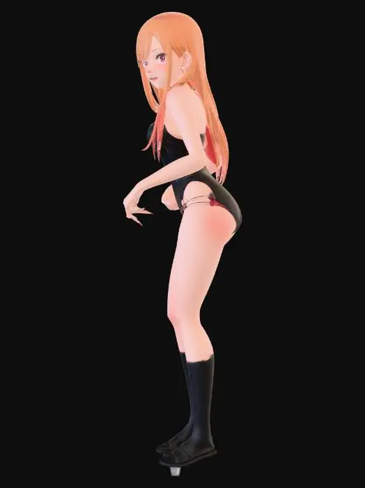 3D model for Anime Room Scene