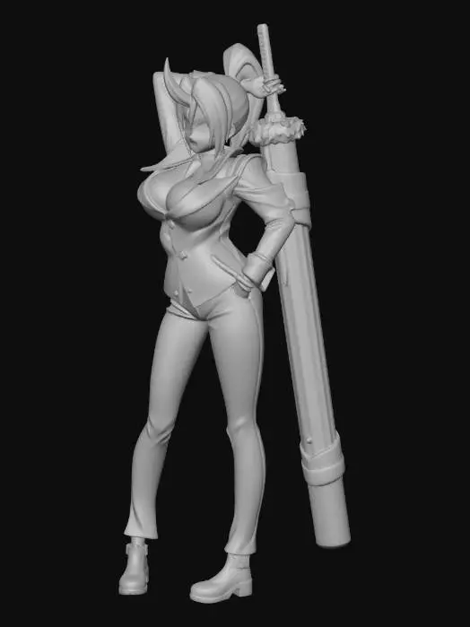 3D model for Anime Warrior