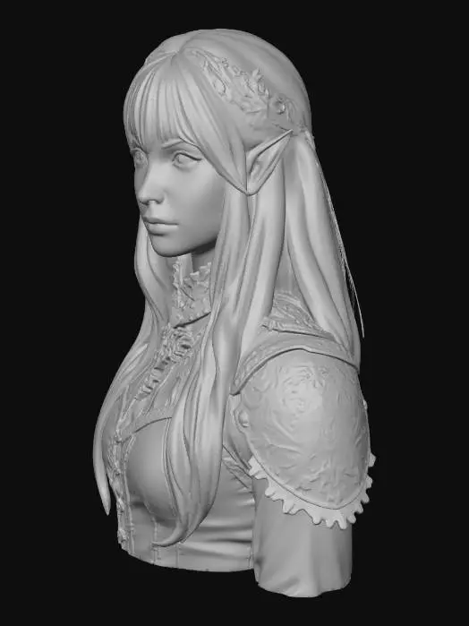 3D model for Moonlit Gatekeeper