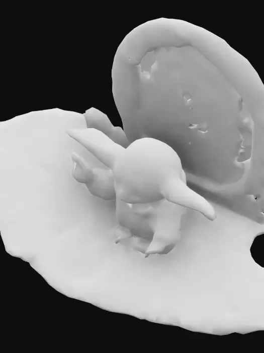 3D model for Baby yoda open multiverse gate