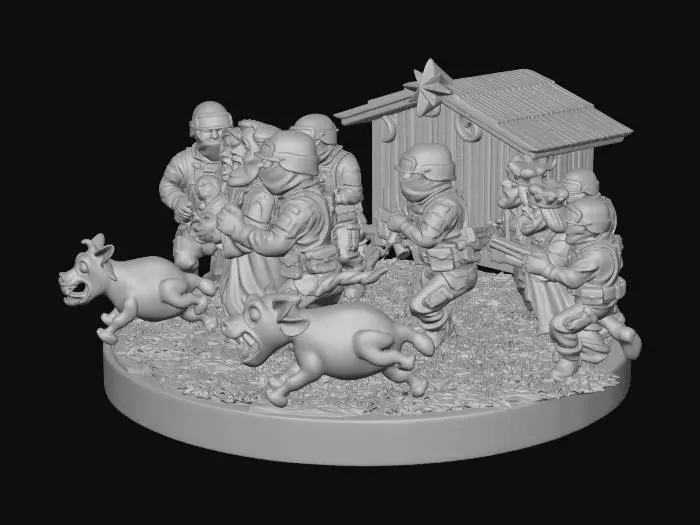 3D model for Nativity Reimagined