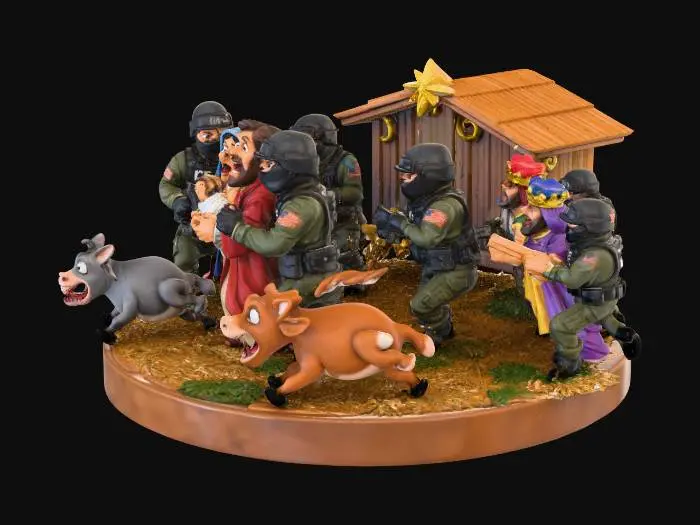 3D model for Nativity Reimagined