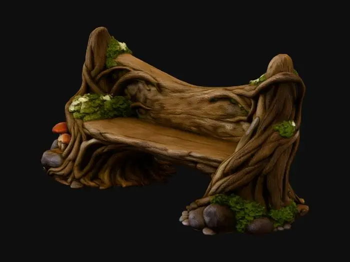 3D model for Enchanted Forest Seat