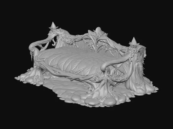 3D model for Enchanted Forest Couch