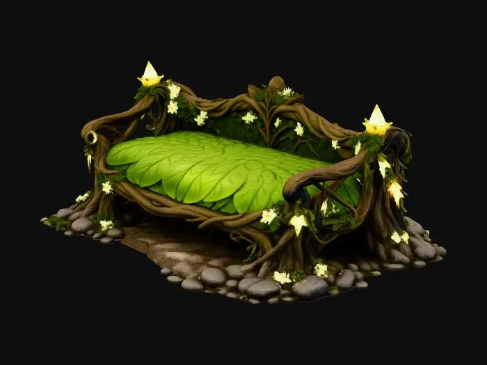 3D model for Enchanted Forest Couch