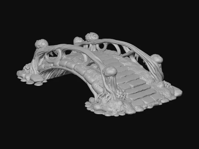 3D model for Enchanted Wooden Bridge