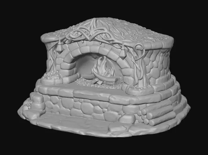 3D model for Enchanted Hearthstone