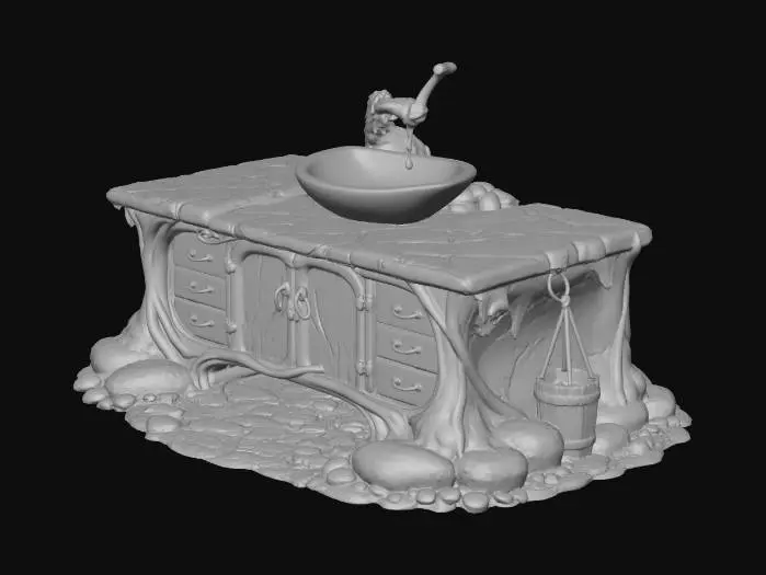 3D model for Rustic Enchantment Basin